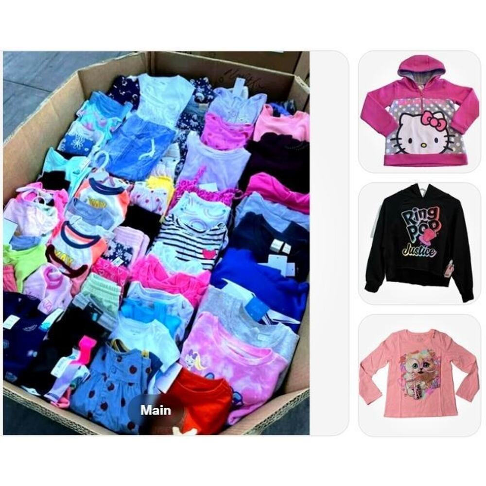 NWOT Girls Clothing Wholesale Liquidation Lot of 25pcs Fall/Winter Size 8-10